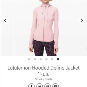 Lululemon Hooded Define Jacket